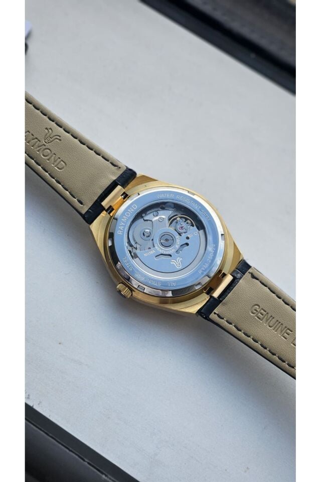 Raymond Erkek Kol Saati RYM-250424-DR-R44  Deri Kordon