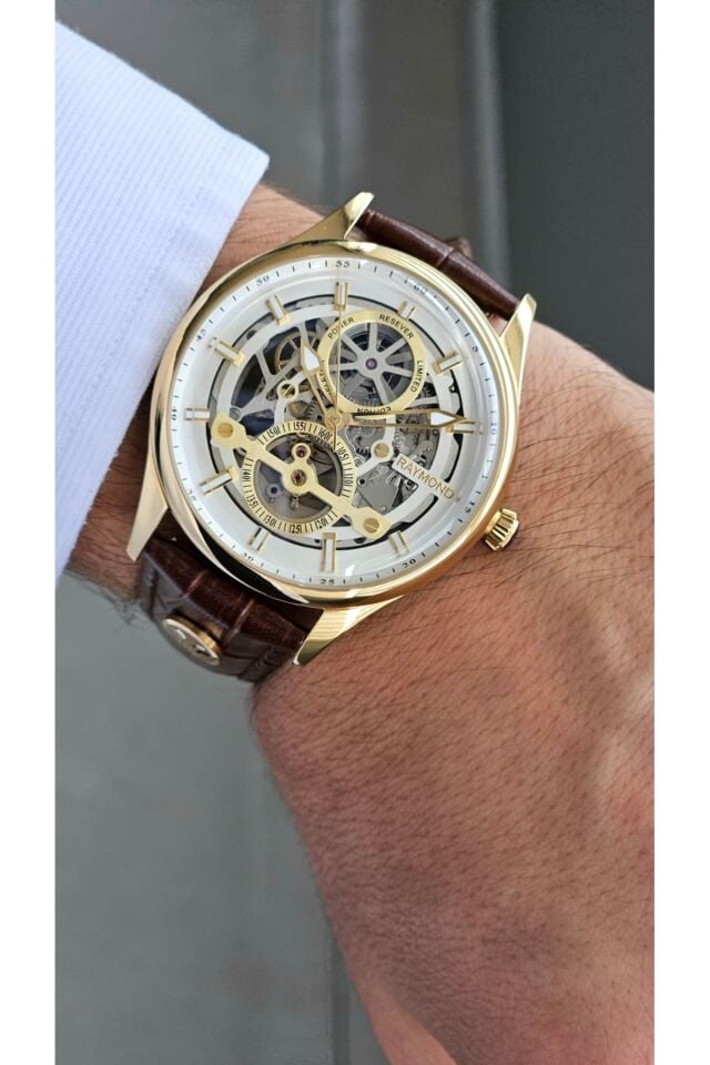 Raymond Erkek Kol Saati RYM-280267-R152  Deri Kordon