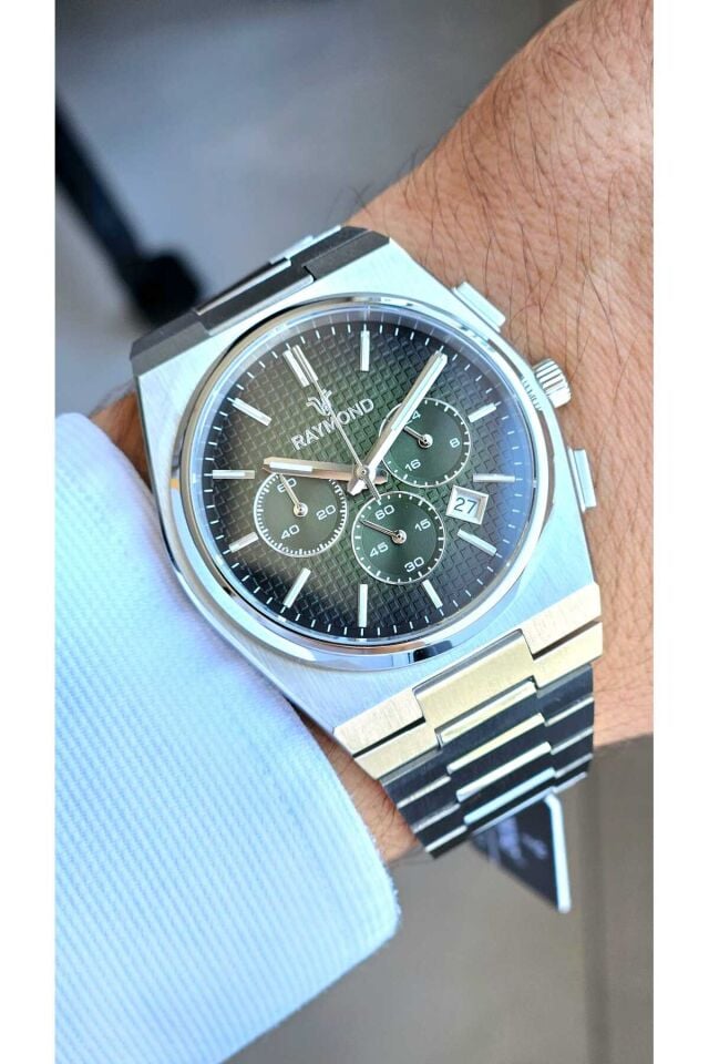 Raymond Erkek Kol Saati RYM-280268-CR-R182  Çelik Kordon