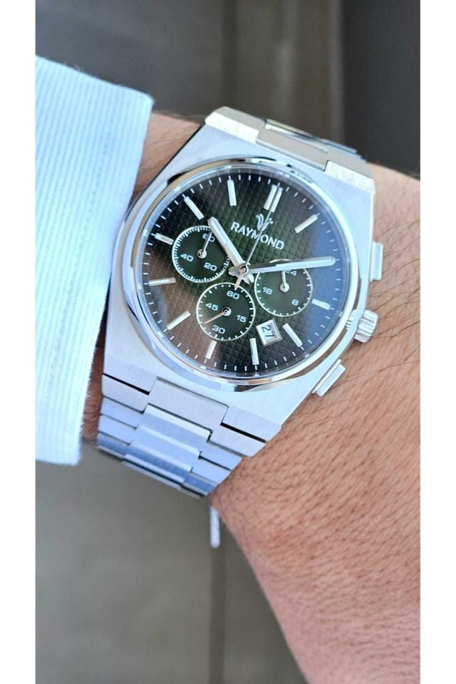 Raymond Erkek Kol Saati RYM-280268-CR-R182  Çelik Kordon