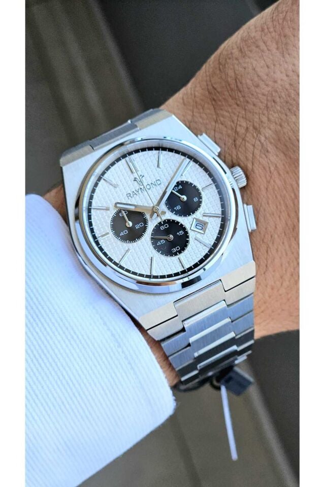 Raymond Erkek Kol Saati RYM-280268-CR-R123  Çelik Kordon