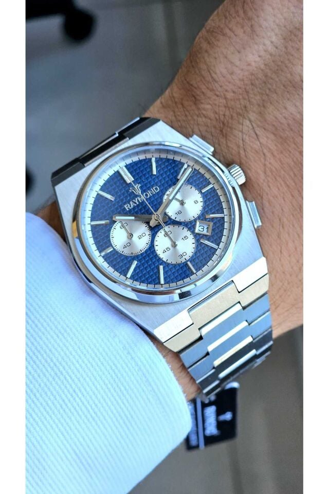 Raymond Erkek Kol Saati RYM-280268-CR-R44  Çelik Kordon