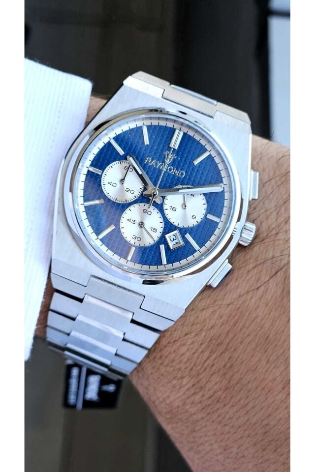Raymond Erkek Kol Saati RYM-280268-CR-R44  Çelik Kordon